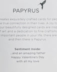 Papyrus Valentine's Day Card (Dad)