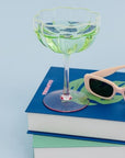 Lilly Pulitzer Coupe Glass Set