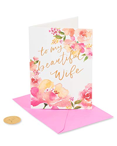 Papyrus Anniversary Card (Wife)