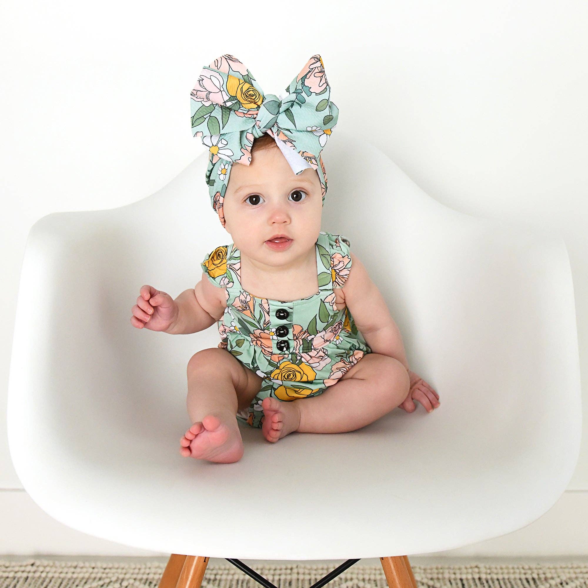 Bamboo Baby Girl Dress Clothing Kendra Floral