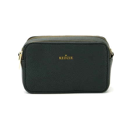 Kedzie Modernist Black Crossbody Bag