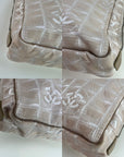 Chanel Canvas Nylon Travel Briefcase Attache Bag 