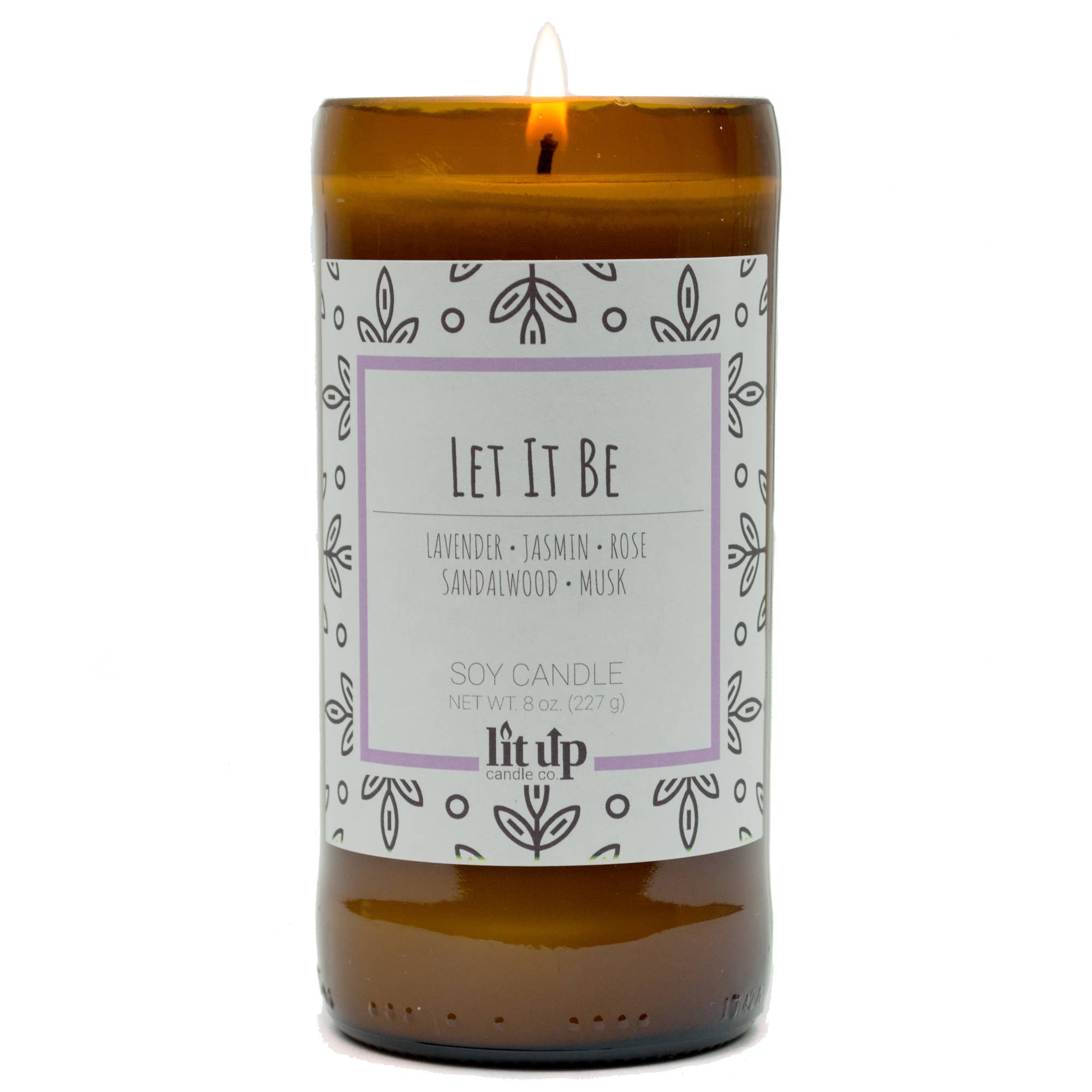Lit Up Candle Co. Let It Be