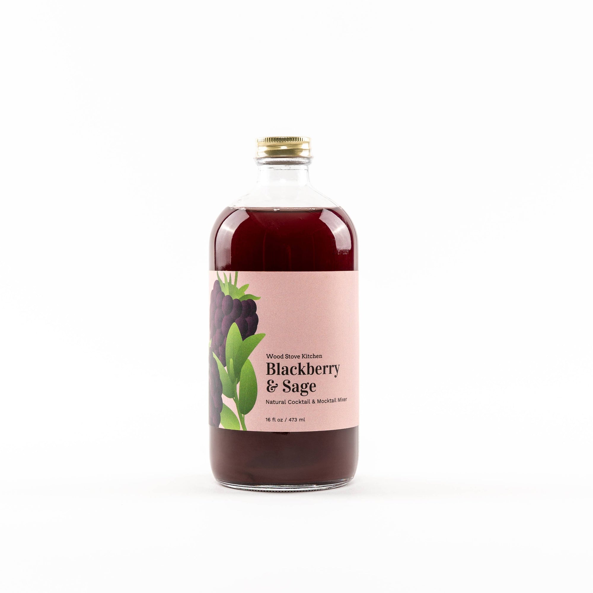 Blackberry &amp; Sage Cocktail Mixer and Mocktail Mixer, 16 fl oz