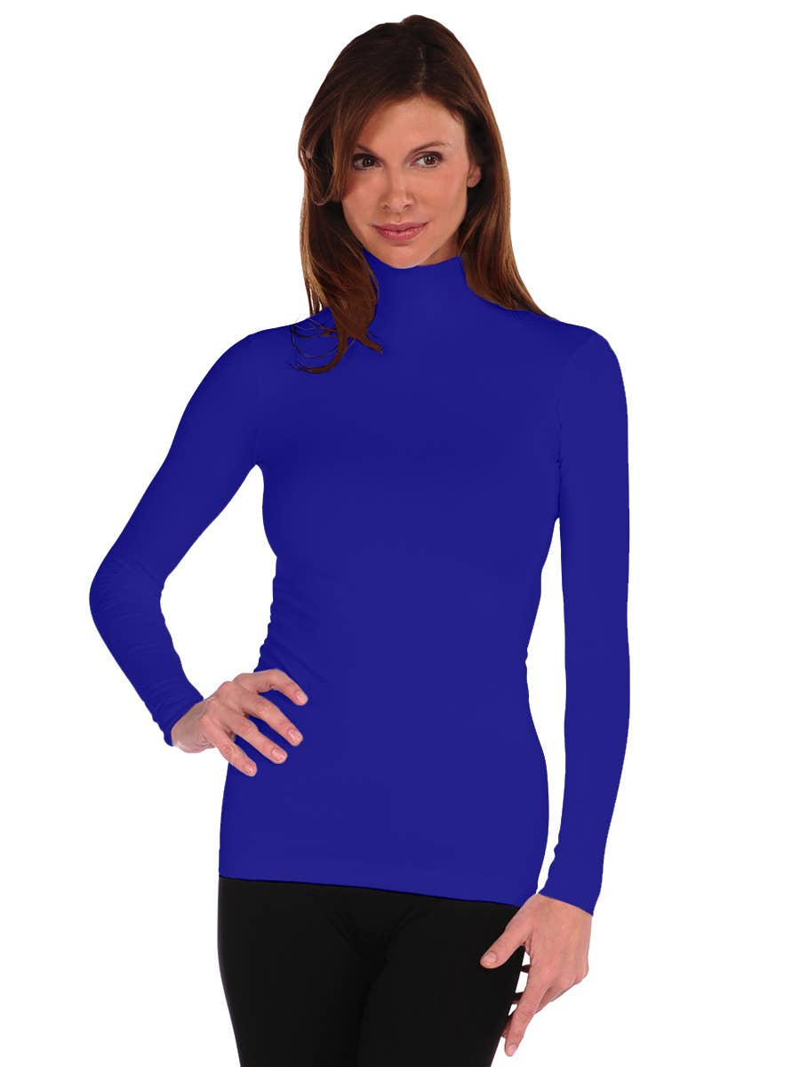 Tees By Tina Long Sleeve Mock Neck Turtleneck (800MN)