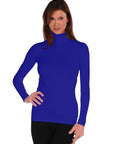 Tees By Tina Long Sleeve Mock Neck Turtleneck (800MN)