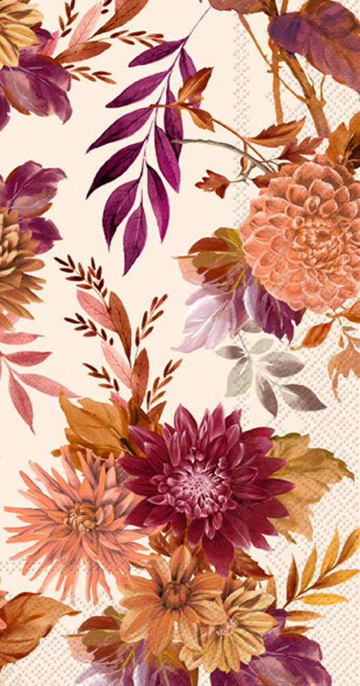 Paper Guest Towels 16 count Darla Cream Fall