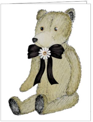 s.e. hagarman Teddy Bear Baby Greeting Card