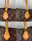 Louis Vuitton Tournelle Monogram MM Hand shoulder Tote Bag