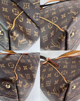 Louis Vuitton Tournelle Monogram MM Hand shoulder Tote Bag