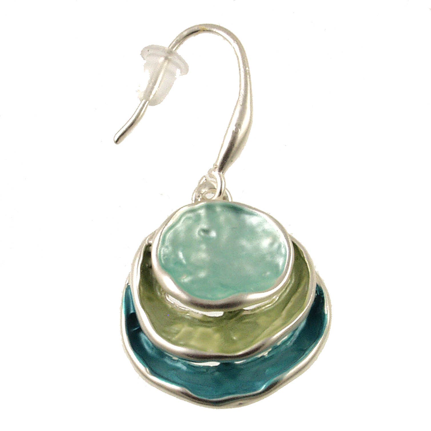 Three Circles Layered Earrings