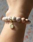 Nautilus Shell Charm, Gold, Bag Charm