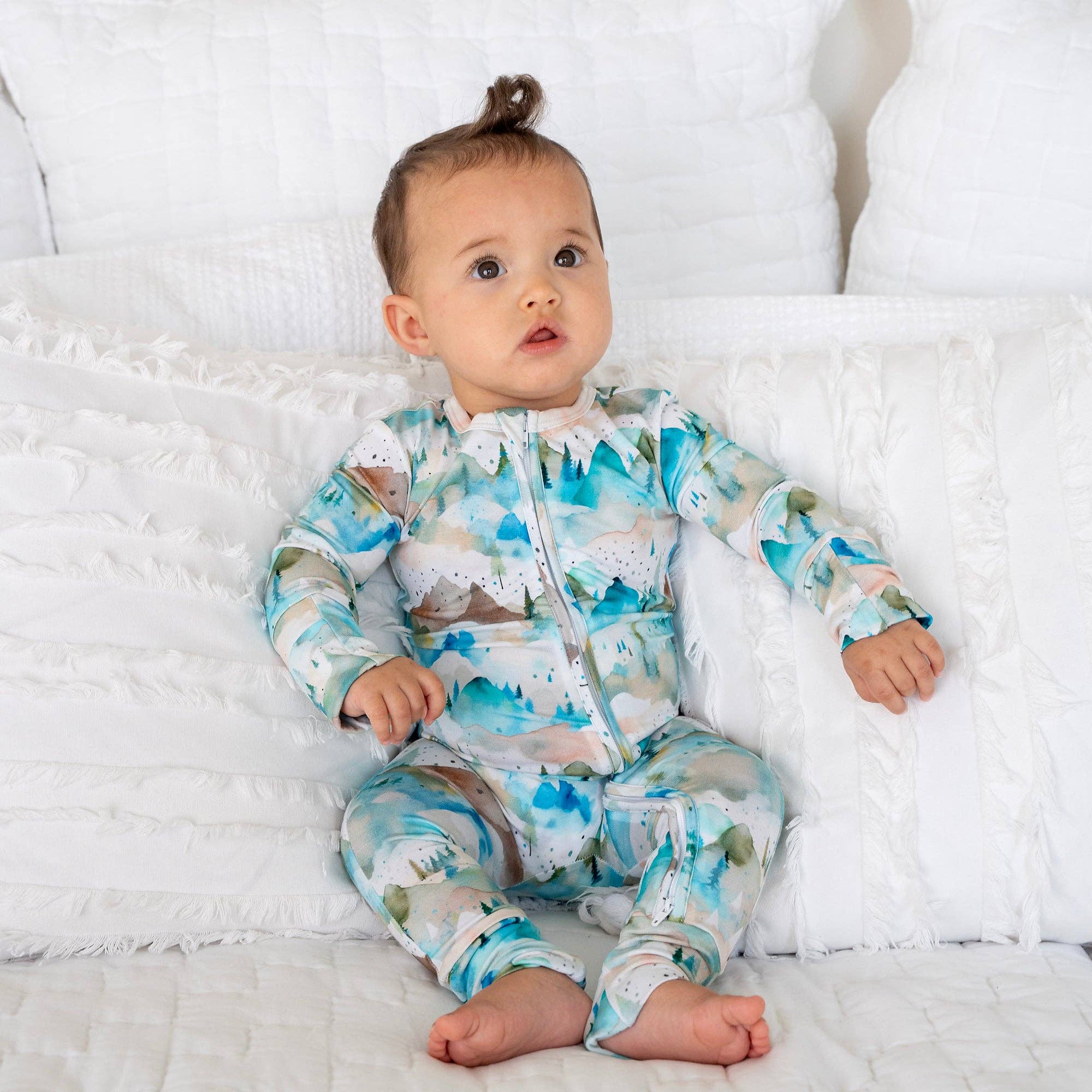 Everest Zip Bamboo Baby Outfit Clothing