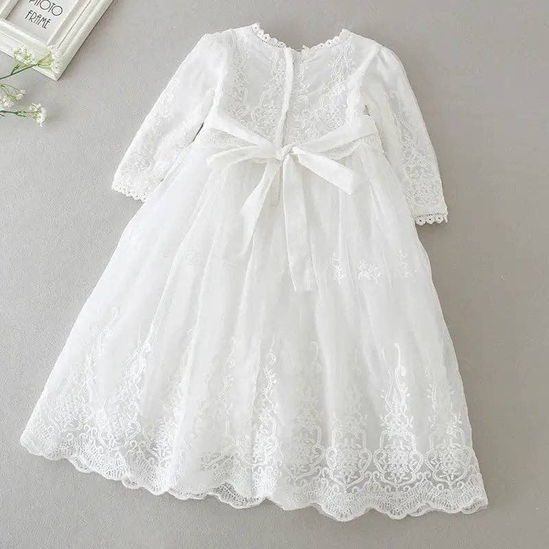 Nicolette's Couture The Julia Christening Gown