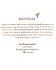 Papyrus Valentine's Day Card