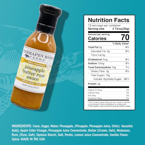 Terrapin Ridge Farms Pineapple Butter Rum Sauce
