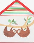 Papyrus Sloth Valentine's Day Card (Sloth)