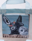 Donkey Flower Crown Tote Bag
