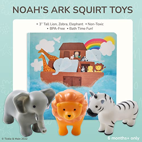 Bearington Baby Noah's Ark 5 Piece Bath Time Set