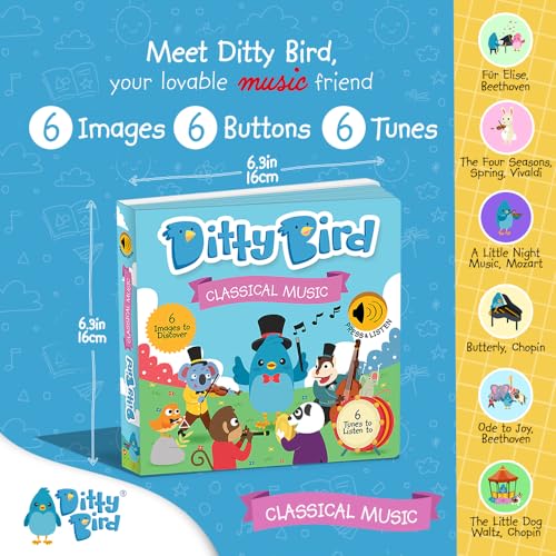 Ditty Bird Classical Music Interactive Song Book