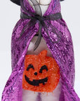 Felt Witch Mouse Critter Halloween Ornament