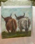 Highland Cows Shopping Tote Bag