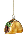 Glass Taco Ornament