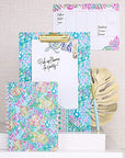 Lilly Pulitzer Aqua La Vista Notebook