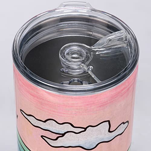 Colorful Coral Tumbler