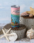 Colorful Coral Tumbler