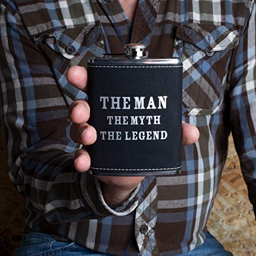 The Man The Myth The Legend Flask