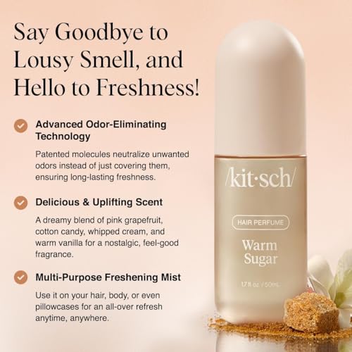 KITSCH Warm Sugar Hair &amp; Body Perfume Mist