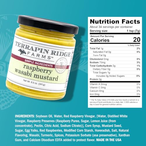 Terrapin Ridge Farms Raspberry Wasabi Mustard