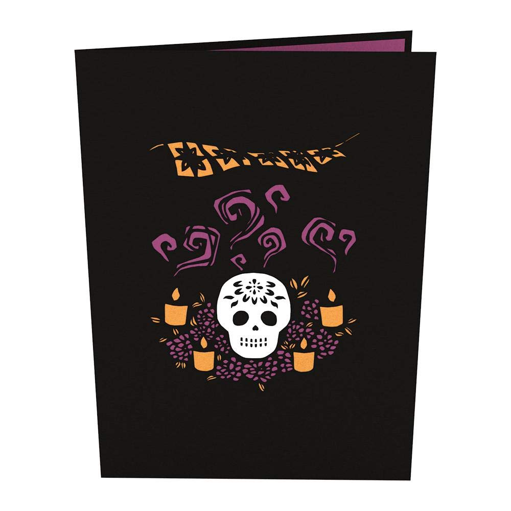 lovepop Sugar Skull Halloween 3D Pop Up Greeting Card