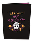 lovepop Sugar Skull Halloween 3D Pop Up Greeting Card