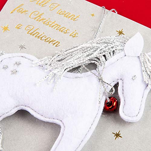 Papyrus Unicorn Christmas Card