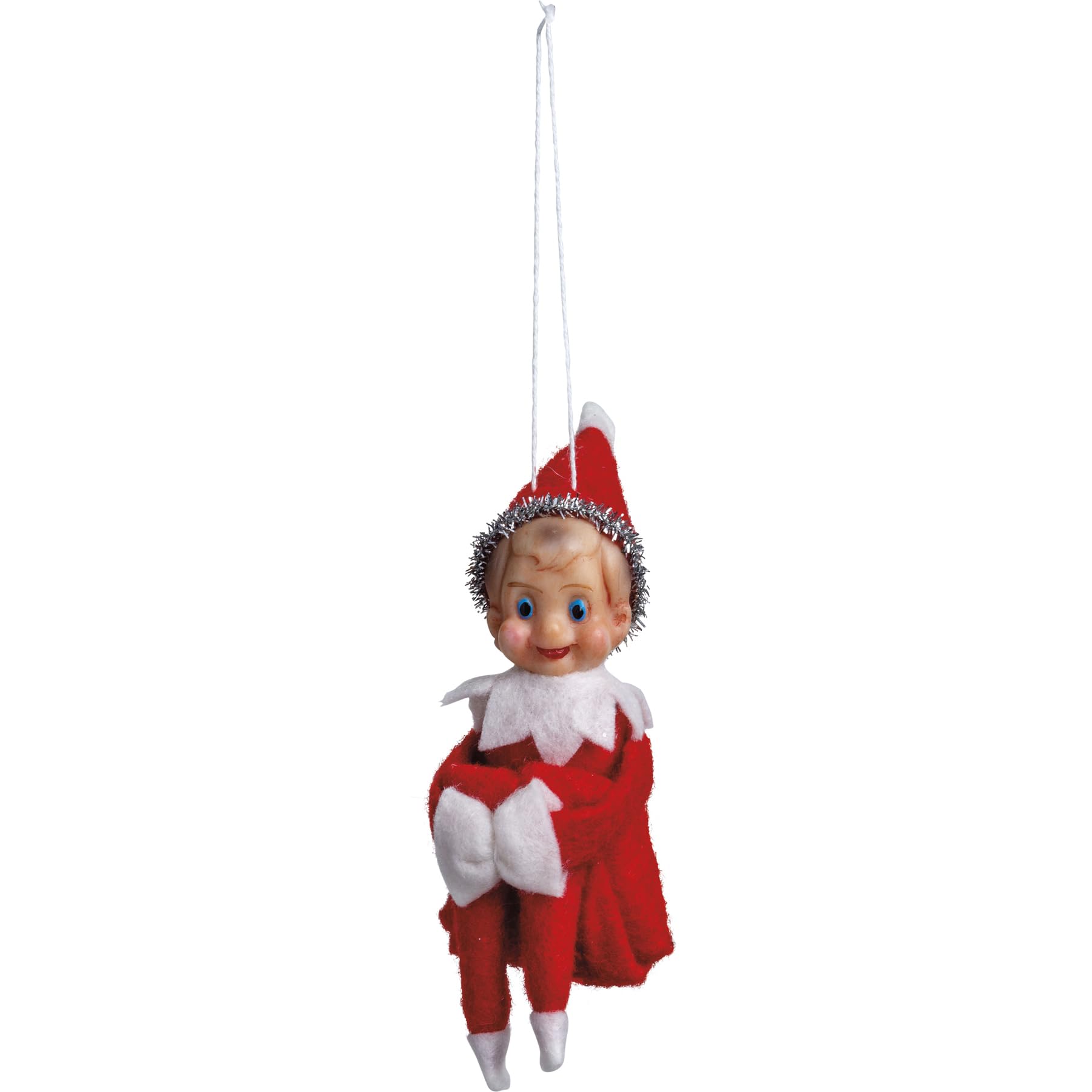 Vintage Inspired Elf Ornament