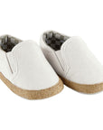 First Steps Canvas Slip-On Baby Shoes