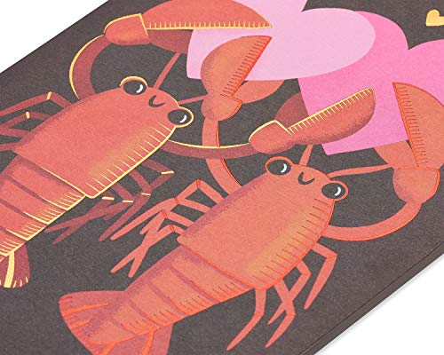 Papyrus Lobster Valentine's Day Card