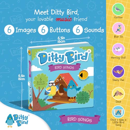 Ditty Bird Bird Sounds Interactive Song Book
