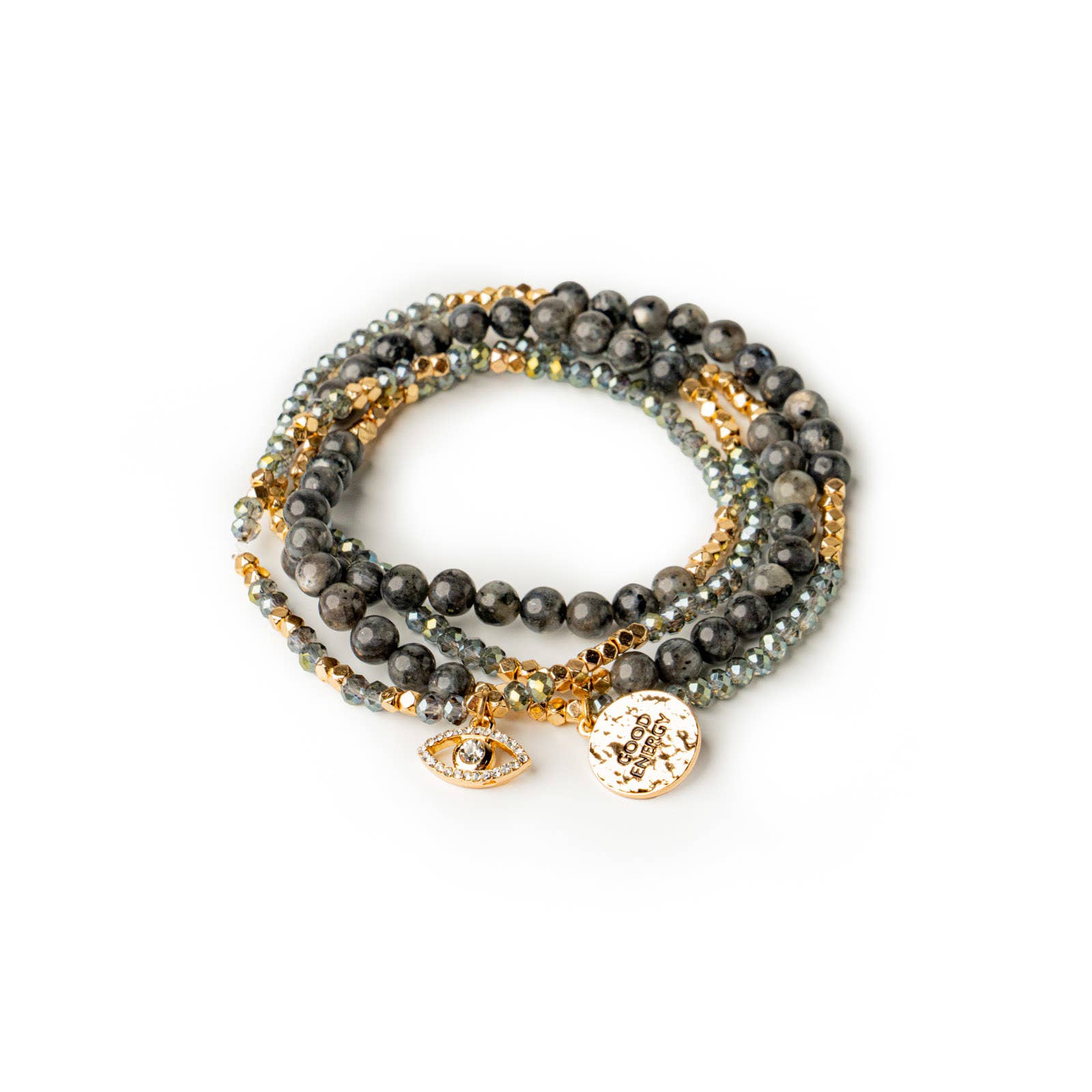 Soul Stacks Terra Stone Wrap Bracelet &amp; Necklace
