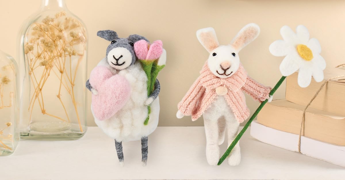 Love Lamb Critter Ornament