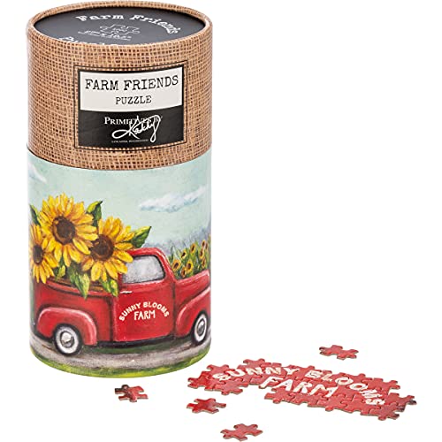 Sunflowers and Vintage Truck Puzzle