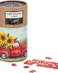 Sunflowers and Vintage Truck Puzzle