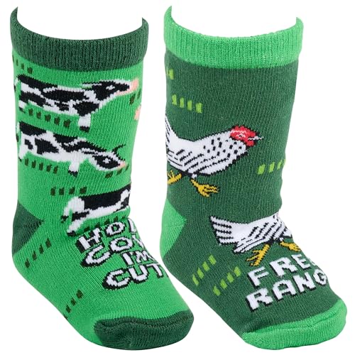 Free Range/Holy Cow I'm Cute Baby Sock Set