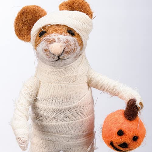 Mummy Mouse Critter Ornament