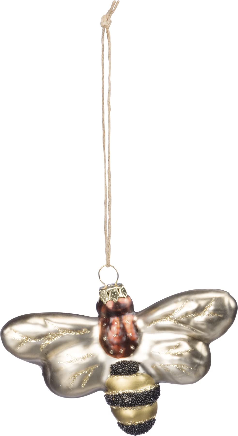 Glass Bee Ornament