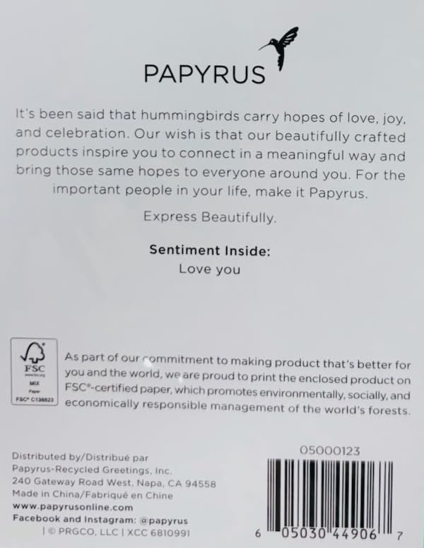 Papyrus Christmas Card (Husband)