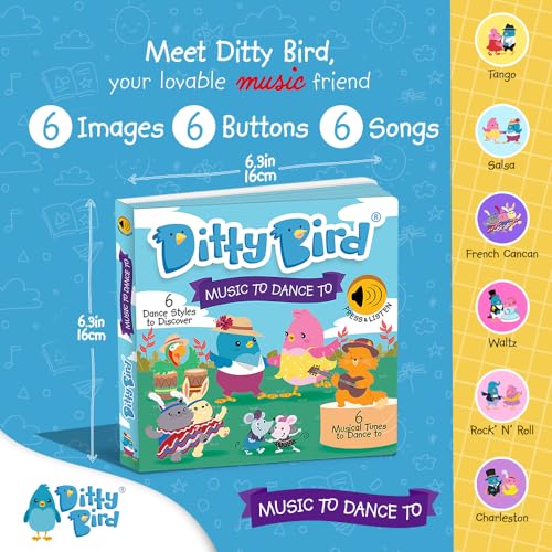 Ditty Bird Music To Dance To Interactive Song Book