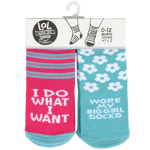 I Do What I Want Baby Socks Set